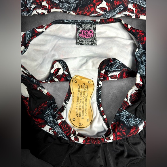 Too Fast Guns and Roses Tattoo Bikini Swimwear Swim - Picture 4 of 12